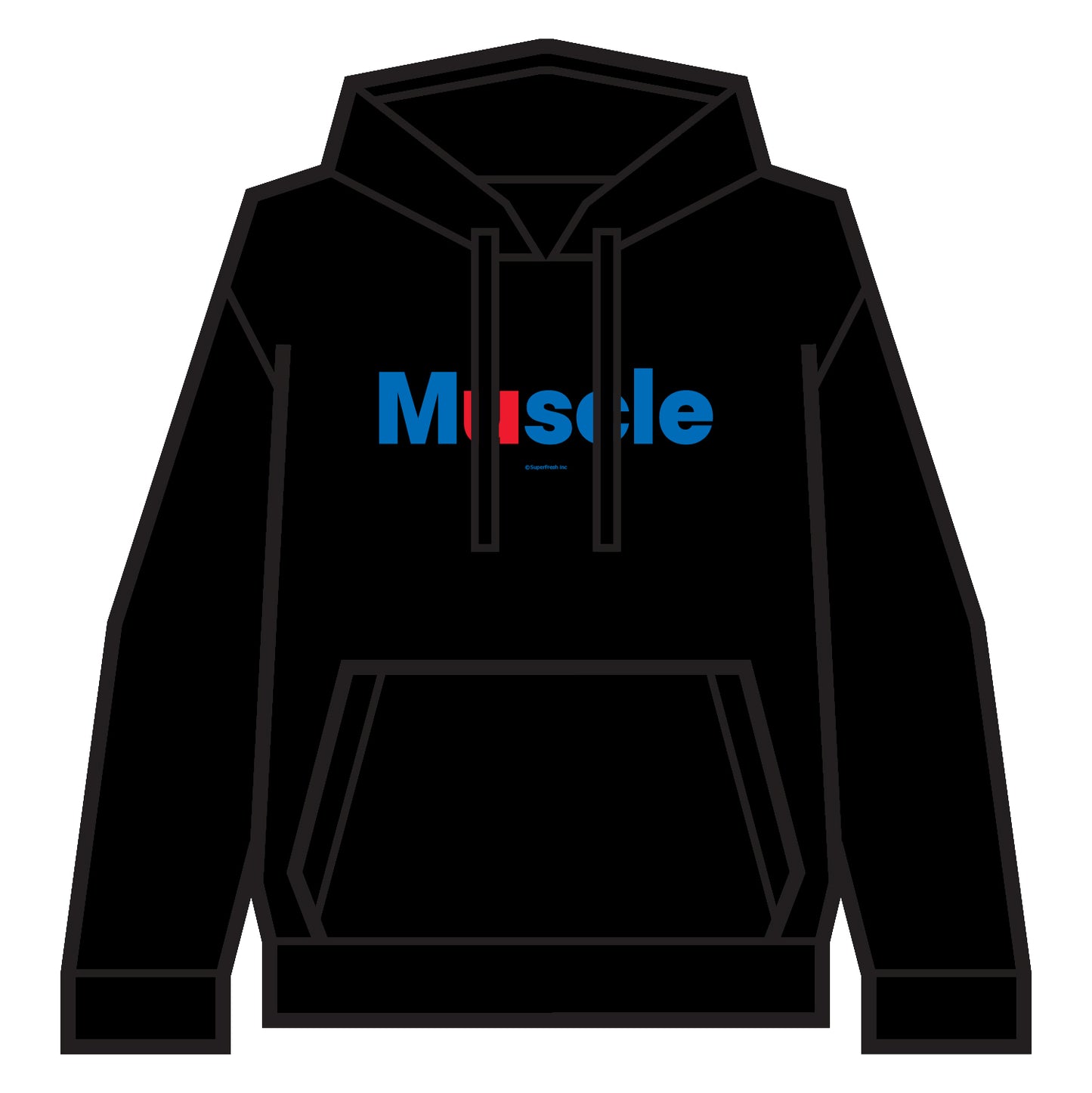 Muscle x Mobil Hoodie