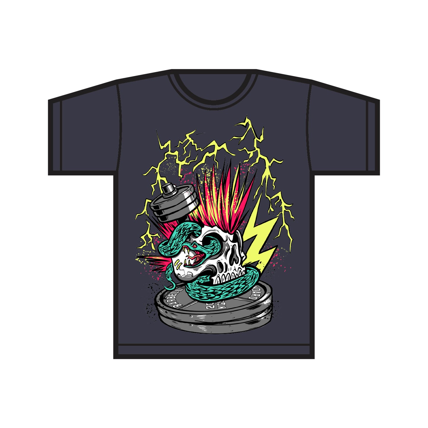 Skull Dumbbell (MOB)(Sport)