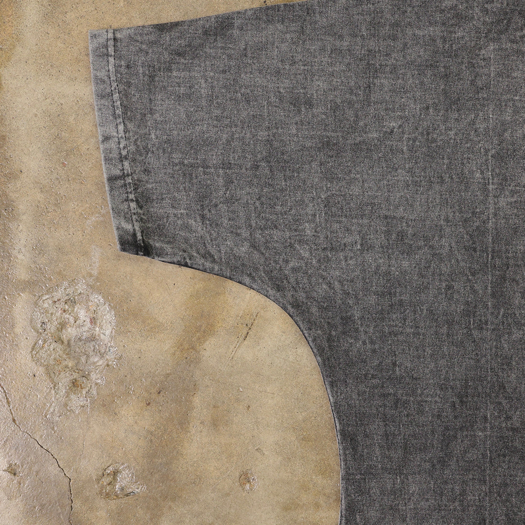 Cotton T-Shirts Seamless Sleeves (Vintage Washed)
