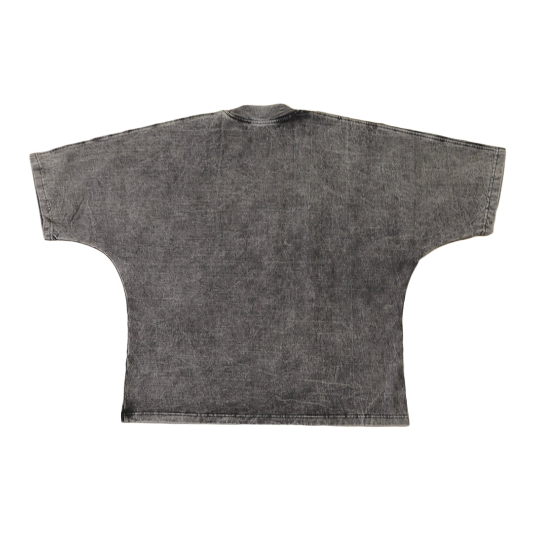 Cotton T-Shirts Seamless Sleeves (Vintage Washed)