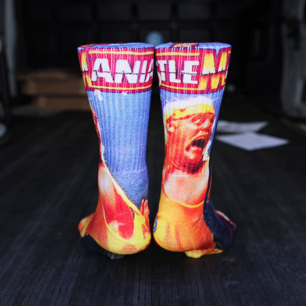 Wrestle Mania 1 Socks