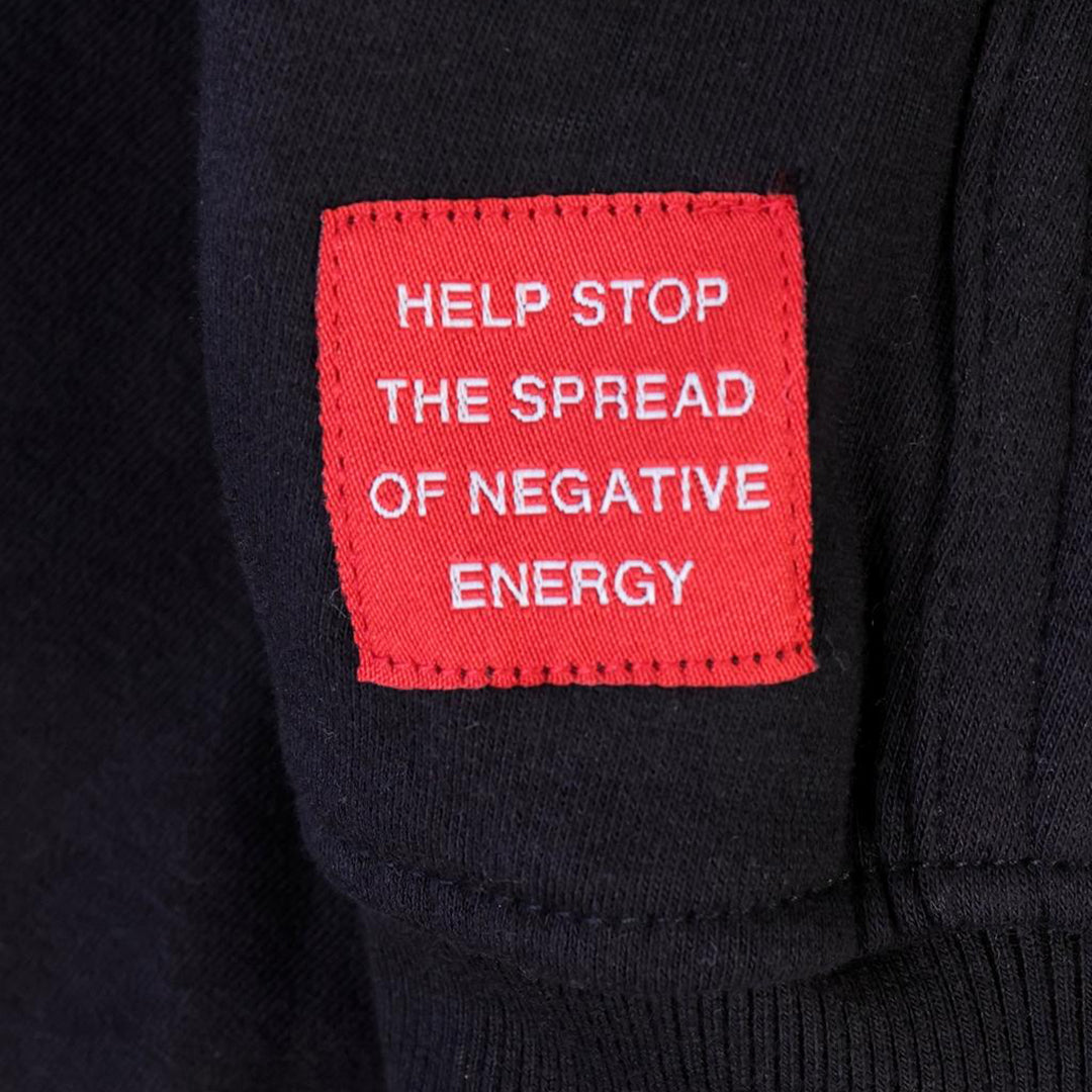 Drop Zip Hoodie (Black)