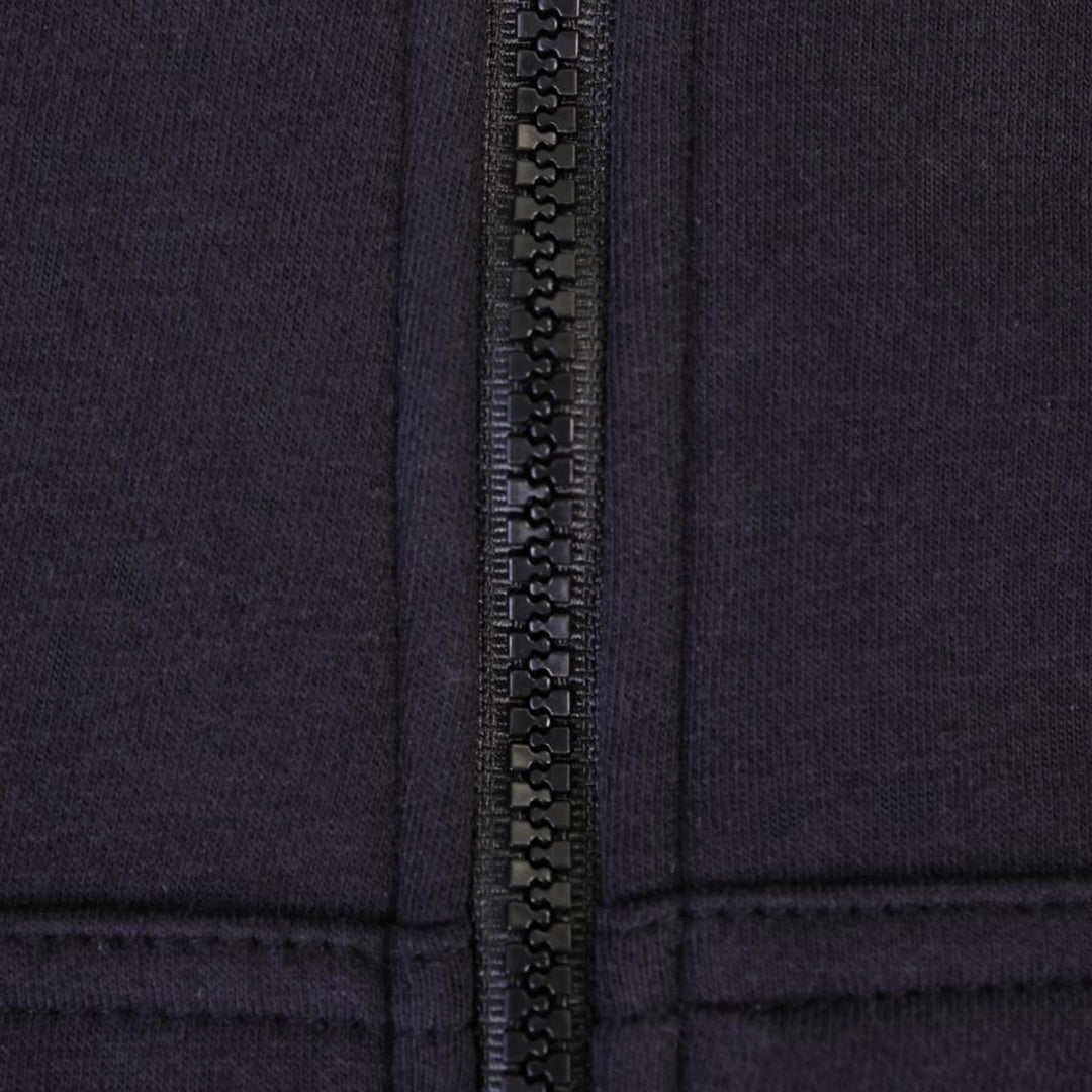Drop Zip Hoodie (Black)