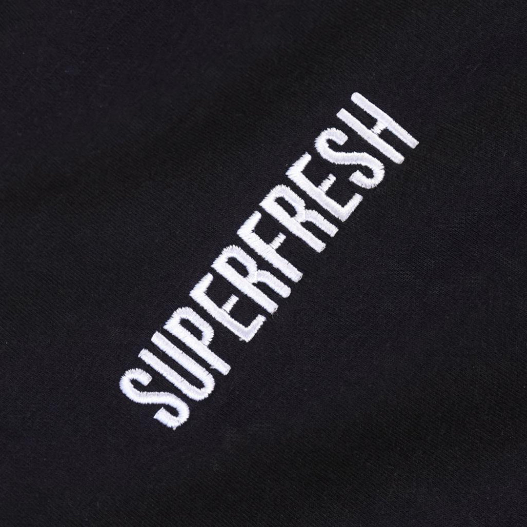 Drop Zip Hoodie (Black)