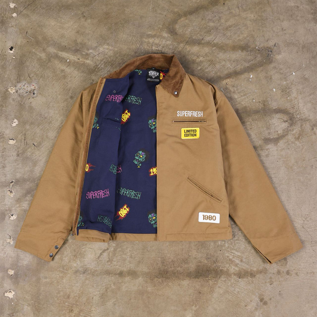 Classic work jacket (khaki)