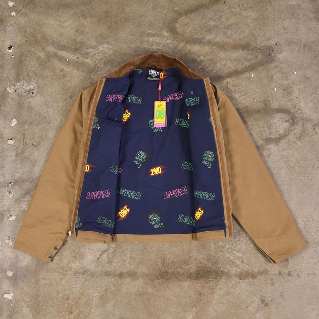 Classic work jacket (khaki)