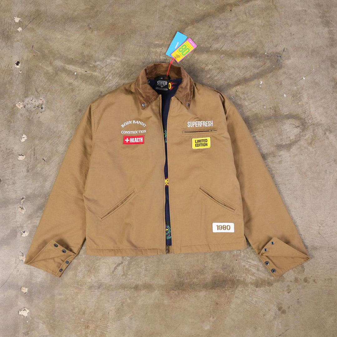 Classic work jacket (khaki)