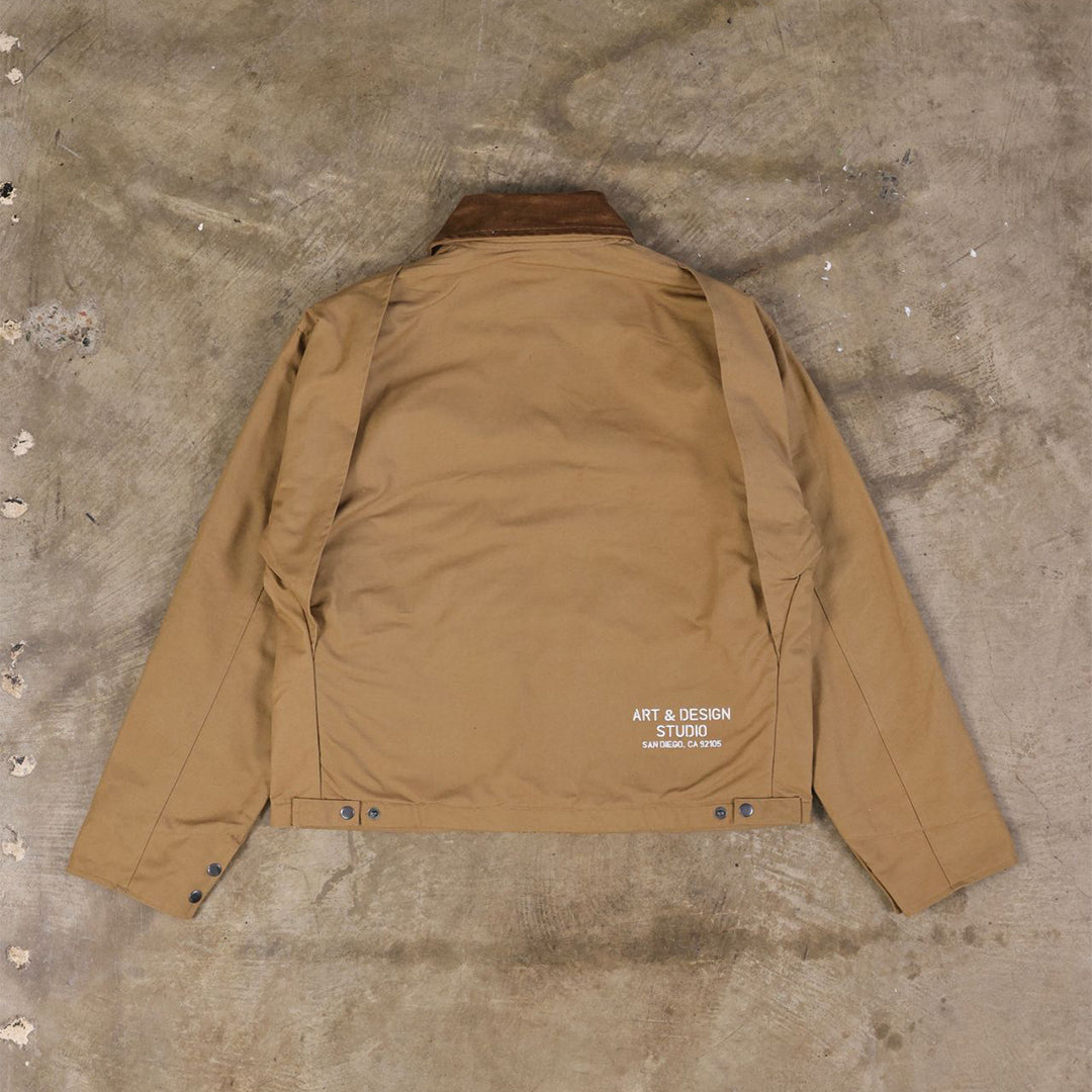 Classic work jacket (khaki)