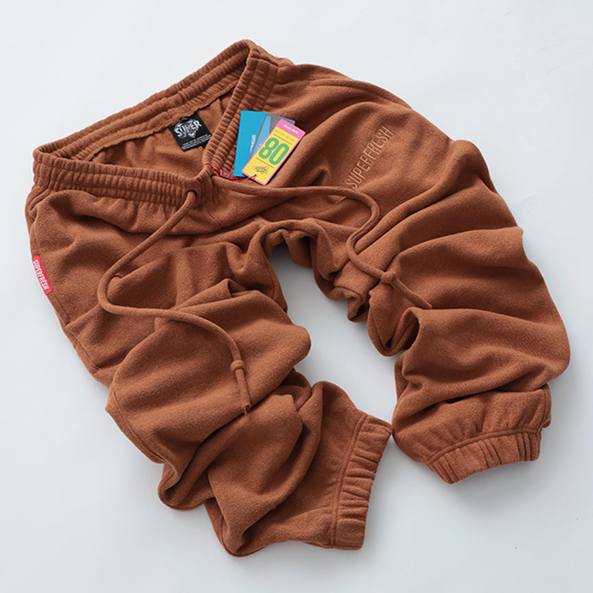 Towel Sweatpants Baggy (Camel)