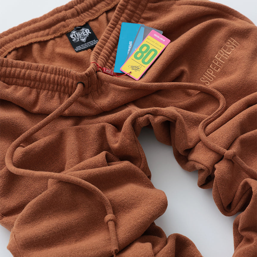 Towel Sweatpants Baggy (Camel)