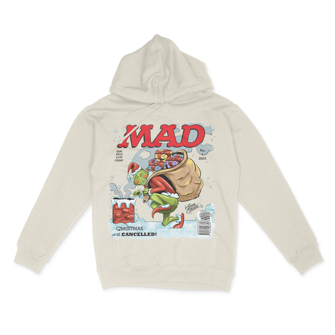 Grinch Mad Santa Hoodie