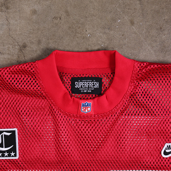 SF Mesh Football Jersey (Red)