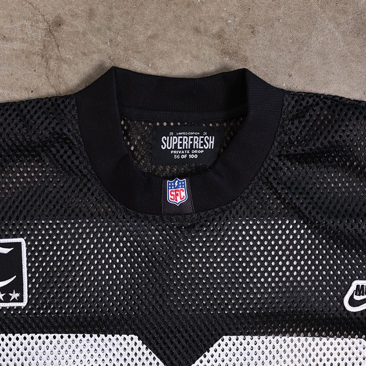 SF Mesh Football Jersey (Black)