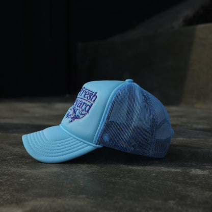 Light Blue BLVD Trucker Snap