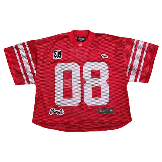 SF Mesh Football Jersey (Red)