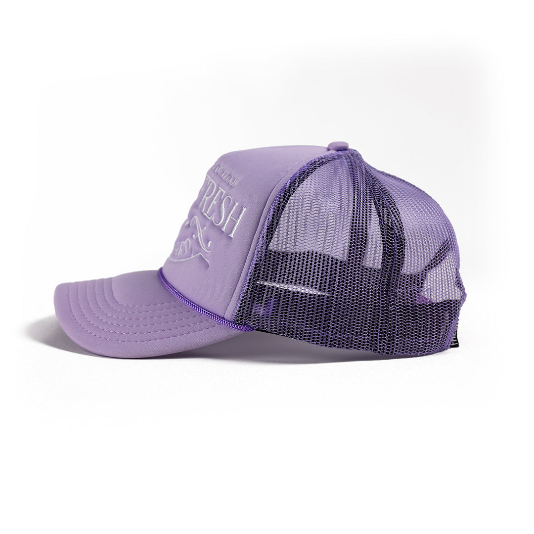 Lavender BLVD Trucker Snap