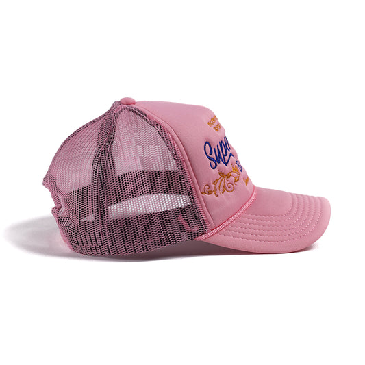 Pink BLVD Trucker Snap