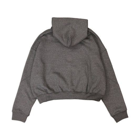 Drop Zip Hoodie (charcoal)