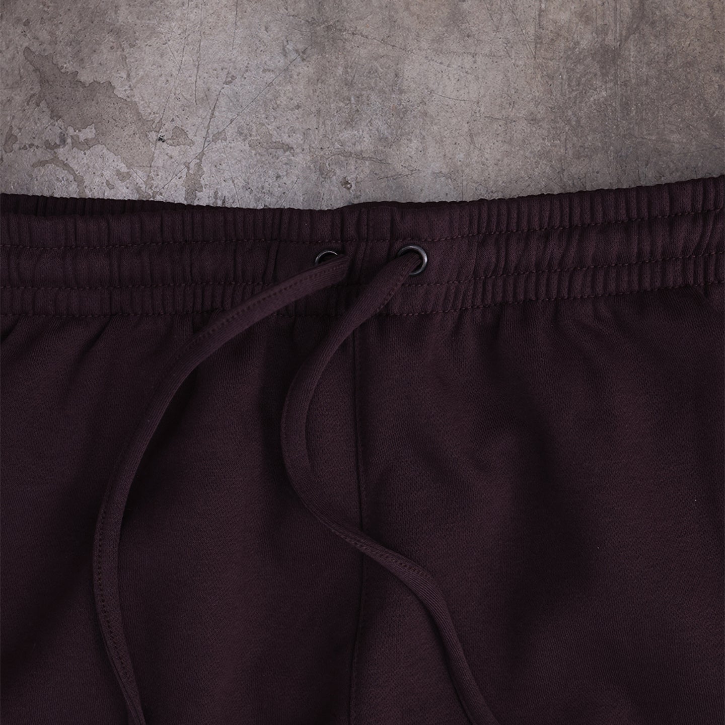 Snap Buttons Sweatpants (Chocolate Brown)