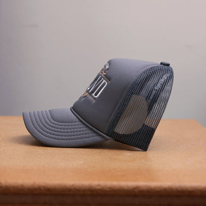 Charcoal BLVD Trucker Snap