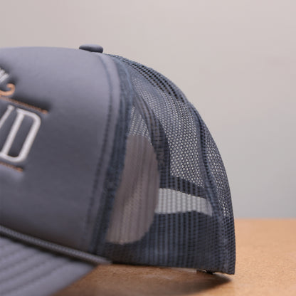 Charcoal BLVD Trucker Snap