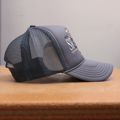 Charcoal BLVD Trucker Snap