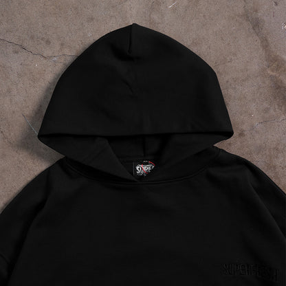 Long Sleeve Pullover Hoodies (Black)