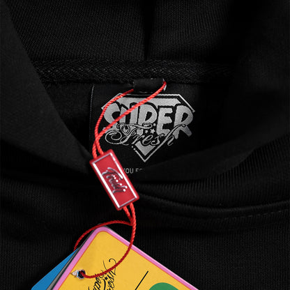 Long Sleeve Pullover Hoodies (Black)
