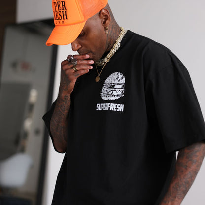 Orange BLVD Trucker Snap