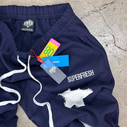 Stars Baggy Sweatpants (Navy)