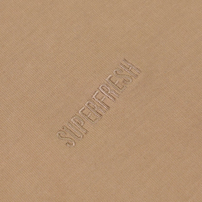 Cotton T-Shirts Seamless Sleeves (Light Tan)