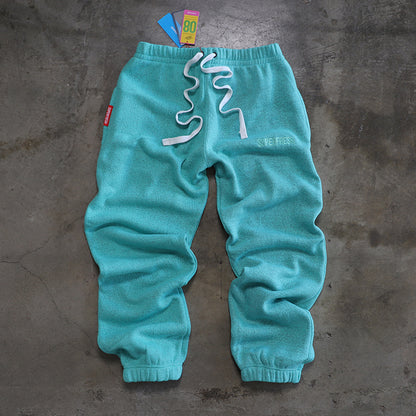 Towel Sweatpants Baggy (Turquoise)