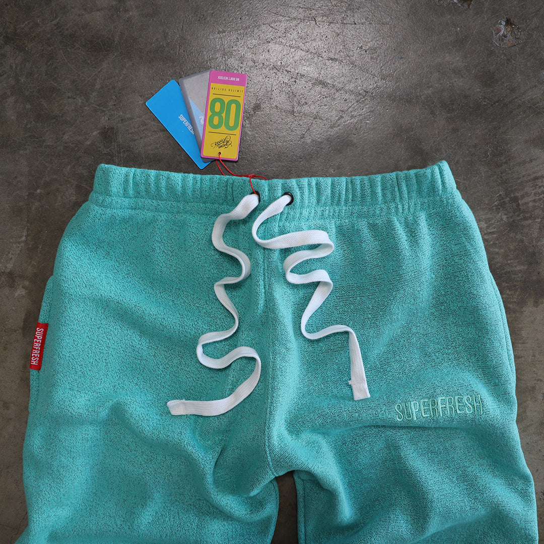 Towel Sweatpants Baggy (Turquoise)