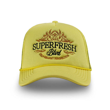 Yellow BLVD Trucker Snap