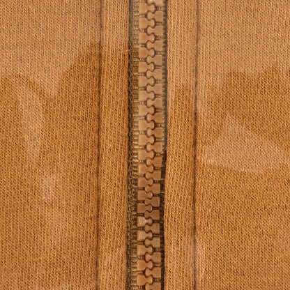 Drop Zip Hoodie (Camel)