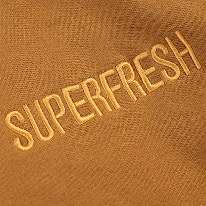 Drop Zip Hoodie (Camel)