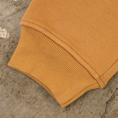 Drop Zip Hoodie (Camel)