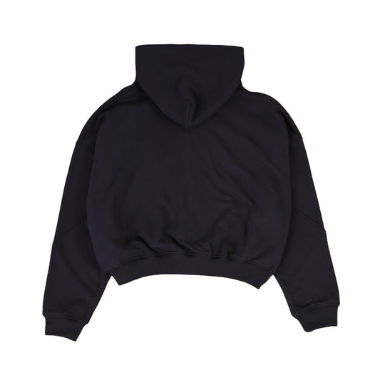 Drop Zip Hoodie (Black)
