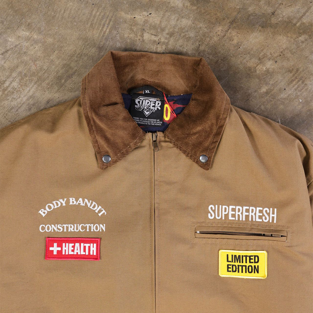 Classic work jacket (khaki)