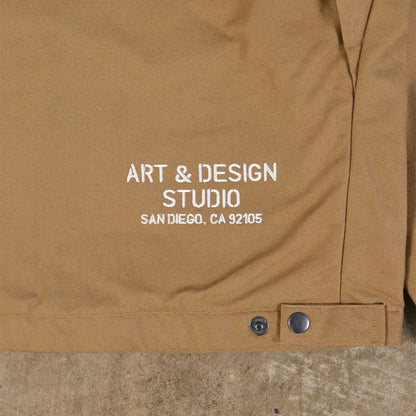 Classic work jacket (khaki)