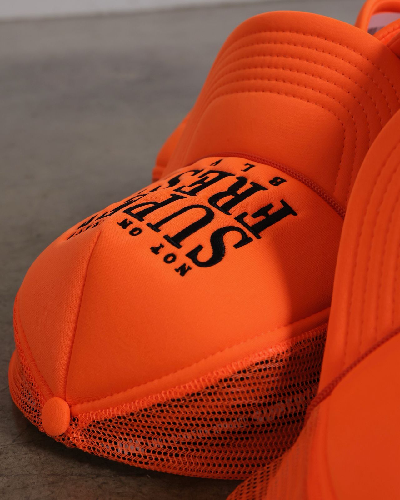 Orange BLVD Trucker Snap