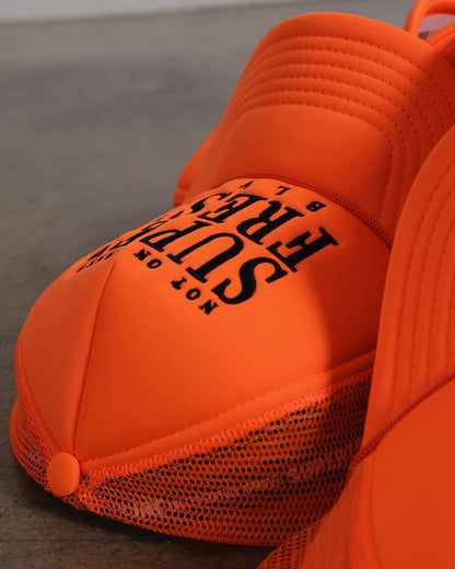 Orange BLVD Trucker Snap