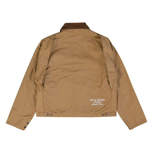 Classic work jacket (khaki)