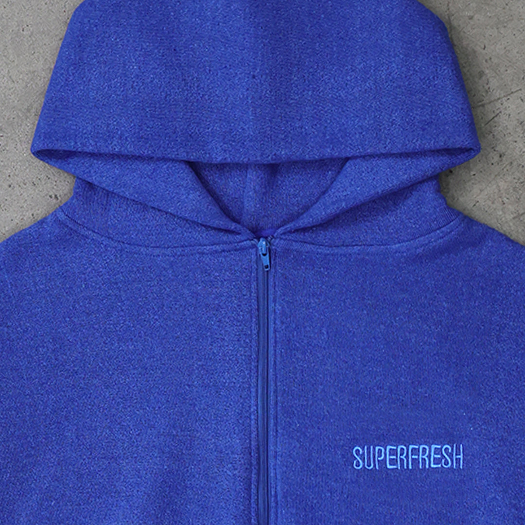 Cropped Hoodies (Royal)