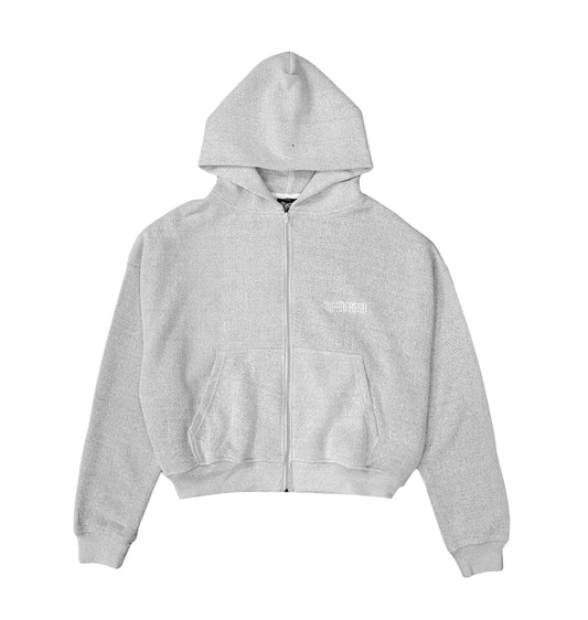 Cropped Hoodies (Ash White)