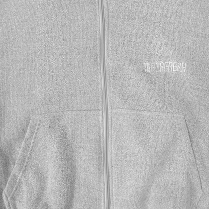 Cropped Hoodies (Ash White)