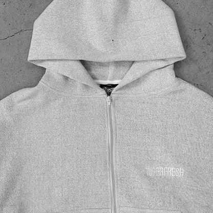 Cropped Hoodies (Ash White)