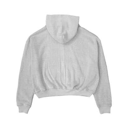 Cropped Hoodies (Ash White)