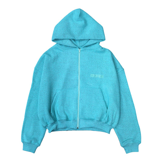 Cropped Hoodies (Turquoise)