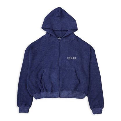 Cropped Hoodies (Dark Blue)